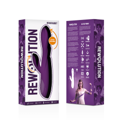 REWOLUTION - REWORABBIT FLEXIBLER VIBRATOR MIT KANINCHEN – Produktansicht 7
