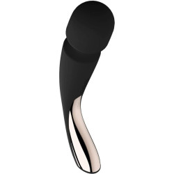LELO - SMART MEDIUM WAND 2 SCHWARZES MASSAGER – Produktansicht 3