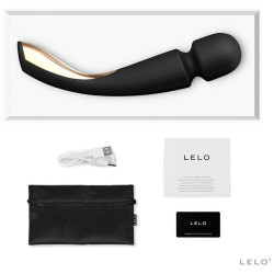 LELO - SMART MEDIUM WAND 2 SCHWARZES MASSAGER – Produktansicht 5