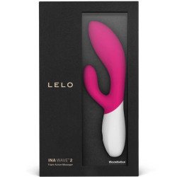 LELO - INA WAVE 2 VBRADOR LUXUS-SPEZIALUHR CERISE – Produktansicht 4