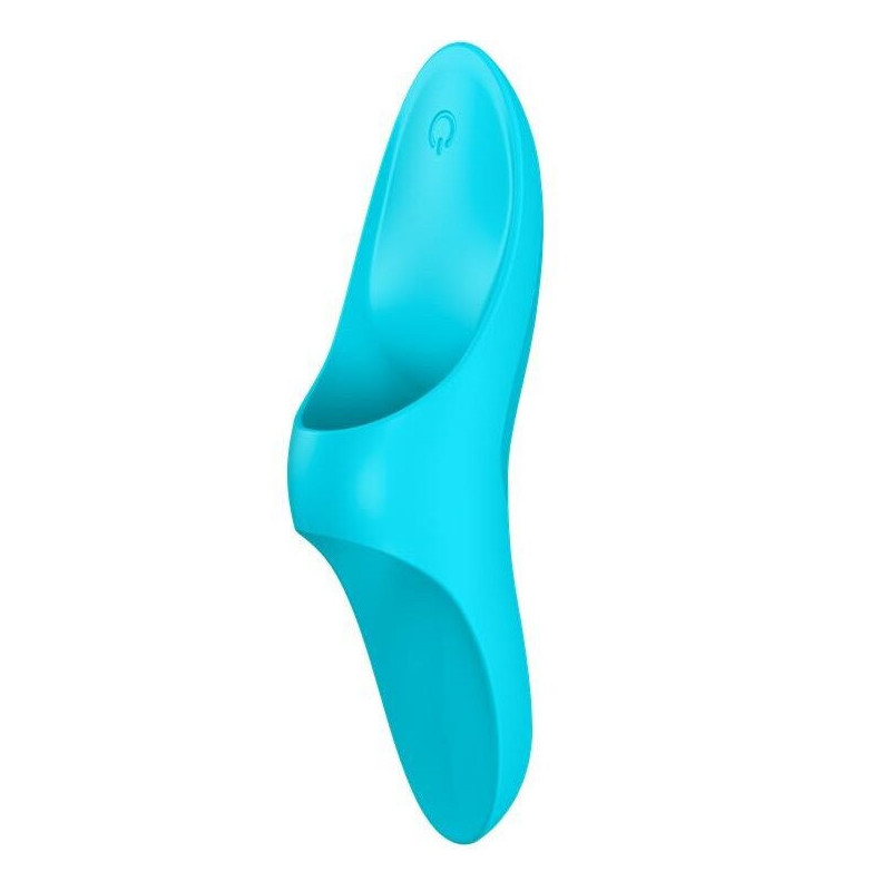 SATISFYER - TEASER FINGERVIBRATOR BLAUES LICHT