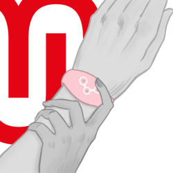 WATCHME - WIRELESS-TECHNOLOGIE-UHR ZARTES ROSA – Produktansicht 8