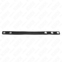 KINK - PENISRING AUS LEDER MIT DRUCKVERSCHLUSS 21,5 X 1,5 CM – Produktansicht 4