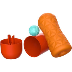 PRETTY LOVE - VICTORIA CHENEY MASTURBATOR ORANGE – Produktansicht 3