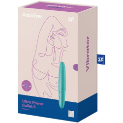 SATISFYER - ULTRA POWER BULLET 6 TÜRKIS – Produktansicht 3