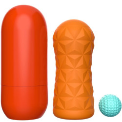 PRETTY LOVE - VICTORIA CHENEY MASTURBATOR ORANGE – Produktansicht 4