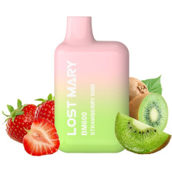 LOST MARY - BM600 NIKOTIN-VAPER 2% EINWEG ERDBEERE KIWI