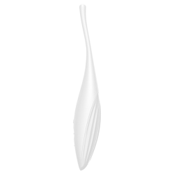 SATISFYER - TWIRLING JOY CLIT TIP VIBRATOR WEISS – Produktansicht 2