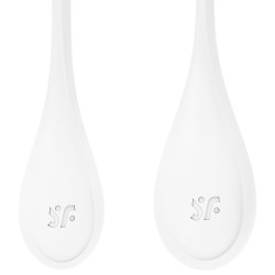 SATISFYER - YONI POWER 1 TRAININGSSET WEISS – Produktansicht 3
