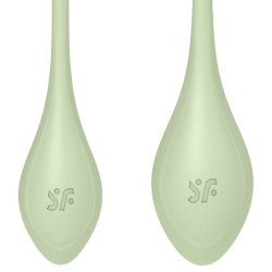 SATISFYER - YONI POWER 2 TRAININGSSET GRÜN – Produktansicht 2