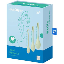 SATISFYER - YONI POWER 2 TRAININGSSET GRÜN – Produktansicht 3