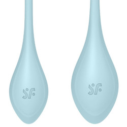 SATISFYER - YONI POWER 2 TRAININGSSET BLAU – Produktansicht 2
