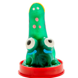 CONDOMERIE - HANDBEMALTE NEUHEITSKONDOME KROKODIL MODELL 1 – Produktansicht 3