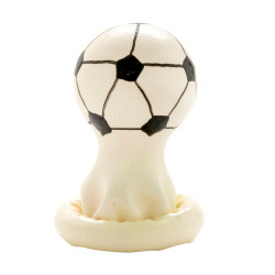 CONDOMERIE - HANDBEMALTE NEUHEITSKONDOME FUSSBALL – Produktansicht 3