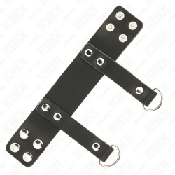 KINK - PENISRING MIT "D" FÖRMIGEN RINGEN 18,5 X 3,3 CM – Produktansicht 4