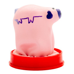 CONDOMERIE - HANDBEMALTE NEUHEITSKONDOME KLEINES SCHWEIN – Produktansicht 2