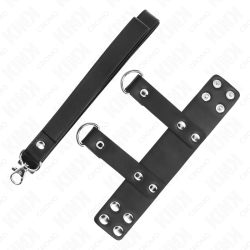 KINK - PENISRING MIT VERSTELLBAREM LEDERBAND – Produktansicht 4