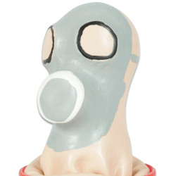 CONDOMERIE - HANDBEMALTE NEUHEIT KONDOME GASMASKE – Produktansicht 3