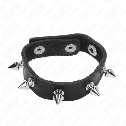 KINK - PENISRING AUS LEDER MIT SPIKES 21,5 X 1,6 CM – Produktansicht 4