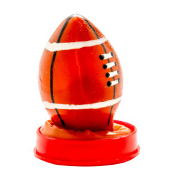 CONDOMERIE - HANDBEMALTE NEUHEITSKONDOME RUGBYBALL – Produktansicht 2