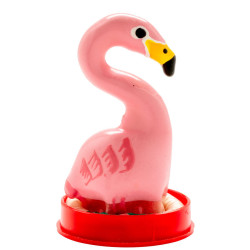 CONDOMERIE - HANDBEMALTE NEUHEITSKONDOME FLAMINGO PINK – Produktansicht 2