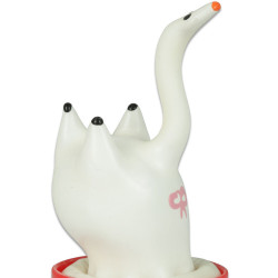 CONDOMERIE - HANDBEMALTE NEUHEITSKONDOME SCHWAN – Produktansicht 3