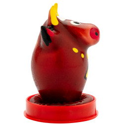 CONDOMERIE - HANDBEMALTE NEUHEITSKONDOME BULL MODELL 1 – Produktansicht 2