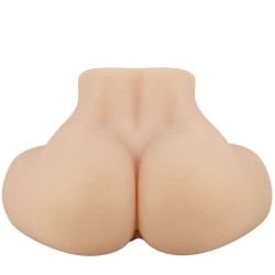 CRAZY BULL - REALISTISCHER VAGINA- UND ANUS-VIBRATOR HAILEY – Produktansicht 4