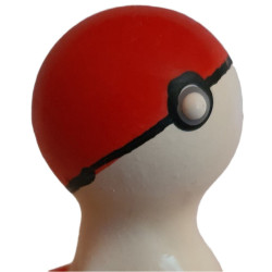 CONDOMERIE - HANDBEMALTE NEUHEITSKONDOME POKEBALL ROT-WEISS – Produktansicht 2