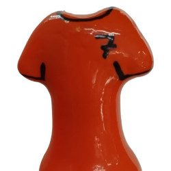 CONDOMERIE - HANDBEMALTES NEUHEITS-KONDOME ORANGE SHIRT