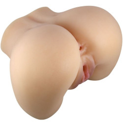 CRAZY BULL - REALISTISCHER VAGINA- UND ANUS-MILA-VIBRATOR – Produktansicht 2