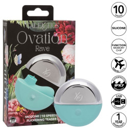 CALEXOTICS - OVATION RAVE STIMULATOR AQUA GREEN – Produktansicht 2