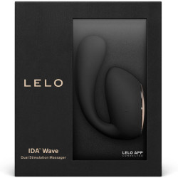 LELO - IDA WAVE COUPLES MASSAGER SCHWARZ – Produktansicht 4