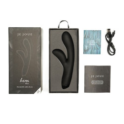 JE JOUE - HERA FLEX KANINCHENVIBRATOR - SCHWARZ – Produktansicht 4