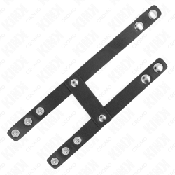 KINK - VERSTELLBARER DOPPELTER PENISRING AUS LEDER – Produktansicht 8