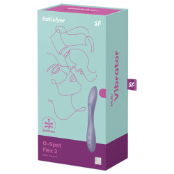 SATISFYER - G-SPOT FLEX 2 MULTI VIBRATOR LILA – Produktansicht 4