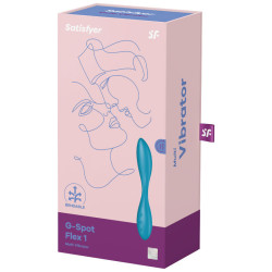 SATISFYER - G-SPOT FLEX 1 MULTIVIBRATOR BLAU – Produktansicht 4