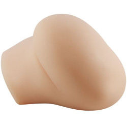CRAZY BULL - REALISTISCHER VAGINA- UND ANUS-LUNA-VIBRATOR – Produktansicht 3