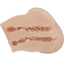 CRAZY BULL - REALISTISCHER VAGINA- UND ANUS-LUNA-VIBRATOR – Produktansicht 4