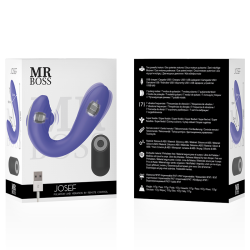 MR BOSS - JOSEF PULSATIONS- & VIBRATIONSFERNBEDIENUNG FÜR PAARE – Produktansicht 2