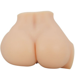 CRAZY BULL - REALISTISCHER VAGINA- UND ANUS-VIBRATOR EMILIA – Produktansicht 3