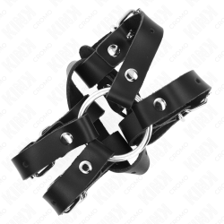 KINK - PENISRING MIT MEHREREN VERSTELLBAREN RIEMEN – Produktansicht 3