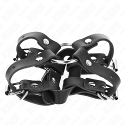 KINK - PENISRING MIT MEHREREN VERSTELLBAREN RIEMEN – Produktansicht 4