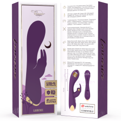 TREASURE - LAURENCE RABBIT-VIBRATOR + WATCHME-FERNBEDIENUNG – Produktansicht 3