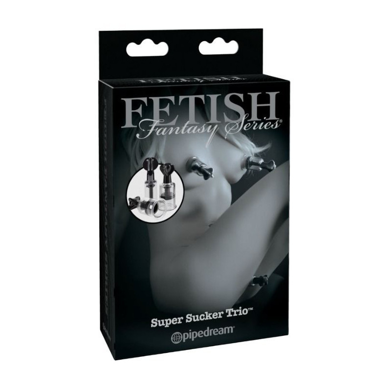 FETISH FANTASY LIMITED EDITION - SUPER-SAUGTRIO FÜR BRUSTWARZEN UND KLITORIS