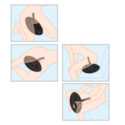 FETISH FANTASY SERIES - AUFBLASBARER LIEBESBALL MIT DILDO, SCHWARZ, 41,9 CM – Produktansicht 4