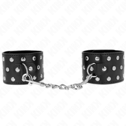 KINK - PUNK HANDGELENKFESSELN VERSTELLBAR 19-24 CM X 5,5 CM – Produktansicht 2