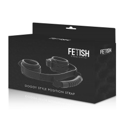 FETISH SUBMISSIVE - HANDSCHELLEN MIT NOPRENE-FUTTER UND GRIFF – Produktansicht 10
