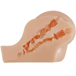 CRAZY BULL - REALISTISCHER VAGINA- UND ANUS-KYLIE-VIBRATOR – Produktansicht 4