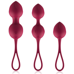 CICI BEAUTY - PREMIUM SILIKON 3 VIBRIERENDE KEGELPERLEN FERNBEDIENUNG – Produktansicht 3